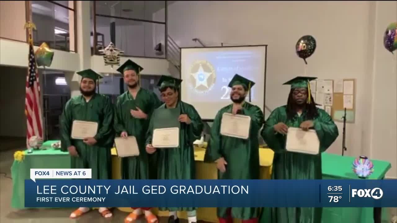 Lee County inmates celebrate GED graduation