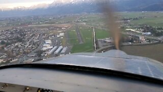 RV-7A Sideslip Approach to Runway 07, Chilliwack, BC