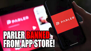 Apple to BAN PARLER From App Store!