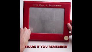Share if you remember etch a sketch [GMG Originals]