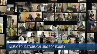 Music educators calling for equity and restriction changes
