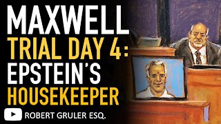 Epstein’s Former Housekeeper Juan Alessi Testifies in Ghislaine Maxwell Trial Day 4 (Part 1)