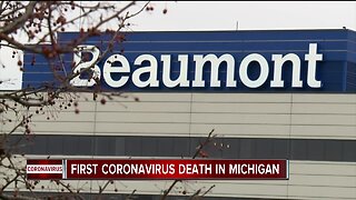 First death of patient with COVID-19 reported in Michigan