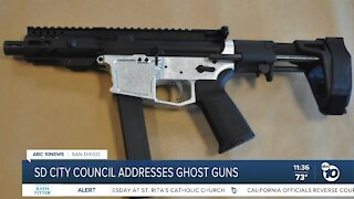 San Diego City Council addresses 'ghost guns'