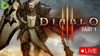 🔴LIVE - Diablo 4 PREP! First TIme Playing Diablo 3 - Part 1 w/ JoePlays