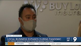 Local insurance broker to hit record sales amid pandemic