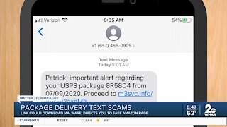 MFM: Package delivery text scams