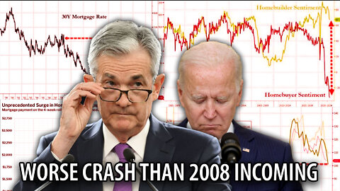Housing Crash Now IMMINENT. Worse Recession Than 2008 Incoming?