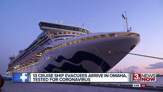 13 cruise ship evacuees arrive in Omaha, tested for coronavirus
