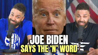 Joe Biden Says The "N" Word