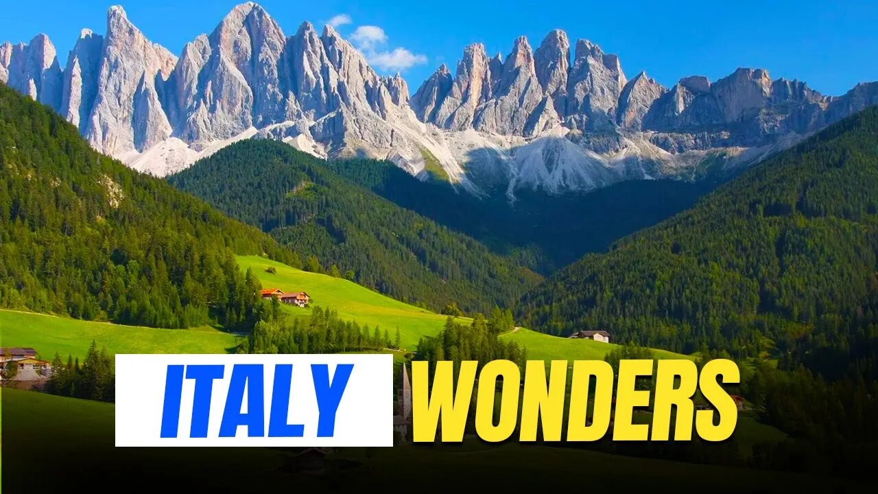 Top 10 Greatest Natural Wonders of Italy  Unveiling Nature's Masterpieces