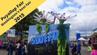 Washington: Puyallup Fair 2015 Washington State’s best fair! 6th biggest in the nation