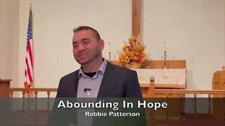 Abounding In Hope