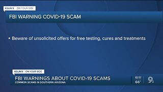 FBI COVID-19 scam warning