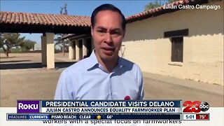 Presidential Candidate, Julián Castro, visits Delano