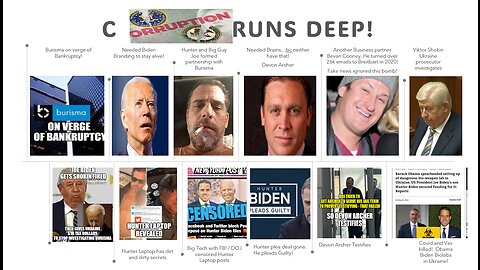 7/31/2023 - Biden involved in Lies - Bribes - Biolabs - Treason! They're turning on Bidens!