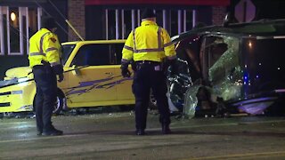 2 arrested, several people hurt after car crashes fleeing from police