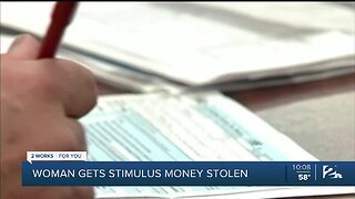 Family's stimulus money is stolen