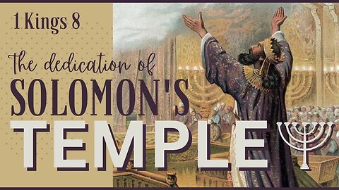 The Dedication Of Solomons Temple