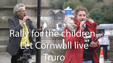 Rally for the children - Let Cornwall live - Truro