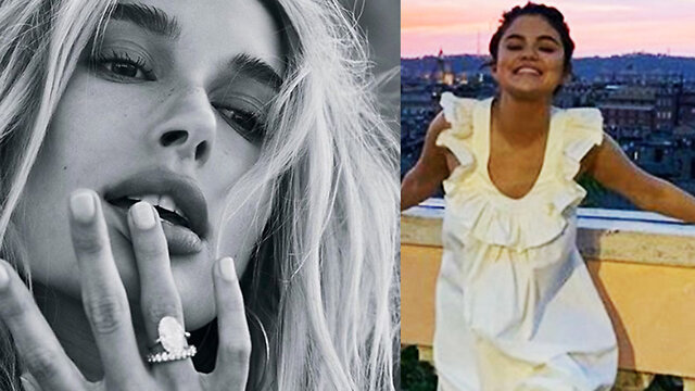 Insecure Hailey Bieber Shows Off Justin Wedding Ring After Selena Gomez S Emotional B Day Post