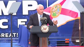 Vice President Mike Pence campaigns in Miami