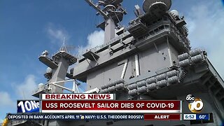 Sailor assigned to USS Theodore Roosevelt dies of COVID-19