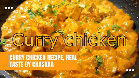 TASTY CURRY CHICKEN_Easy food Recipes for dinner to make at home_Cooking videos