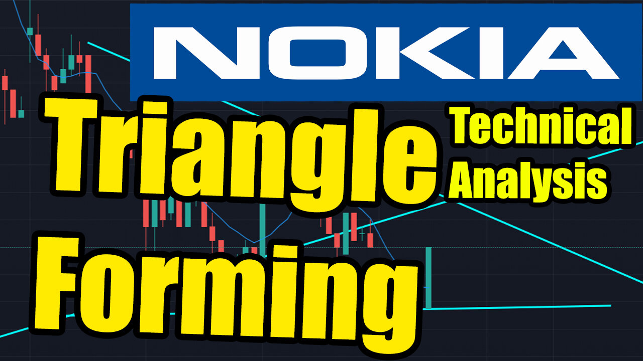 Nokia Nok Stock Price Today Technical Analysis Triangle Pattern