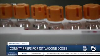 County preps for first vaccine shipment