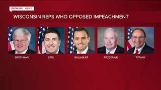 How Wisconsin's representatives voted in impeachment of President Trump