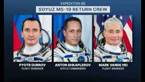 Expedition 66 Soyuz MS-19 Hatch Closure on International Space Station