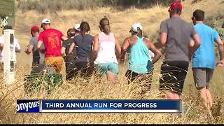 Third annual run for progress