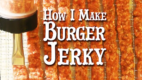 How I Make Hamburger Jerky! (Carnivore Diet)