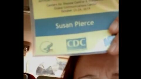 Susan Pierce from the CDC - Don't Take The Jab!