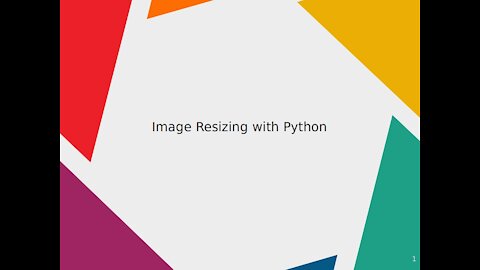 Image Resizing with Python