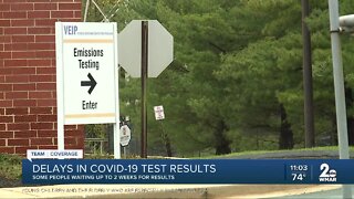 Delays occurring with COVID-19 test results