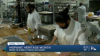 Hispanic Heritage Month: Behind the scenes at Pancho Anya Bakery