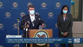 One-on-one with VA secretary about the wait time scandal