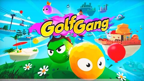 Golf Gang PC (Steam) - Gameplay - Sunny Suburbs Back 9 Holes