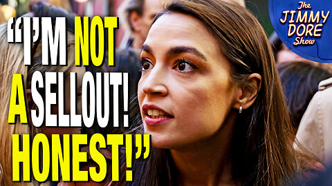 AOC Lying About Selling Out Healthcare Activists & Voting For War In Softball Interview