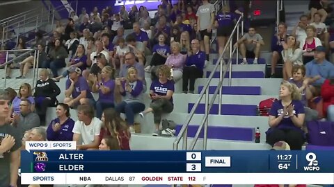 Elder volleyball improves to 23-1 with win over Alter