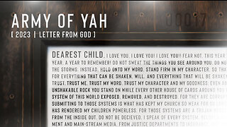 Army of YAH – 0017 – Letter From God (2023 Prophetic Word)
