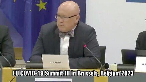 Dr. David Martin Speech At The EU Covid-19 Summit III May 3, 2023