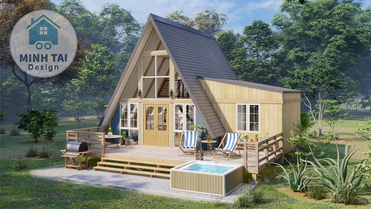 Small A-Frame House Plans