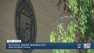 School mask mandates impact on district policies