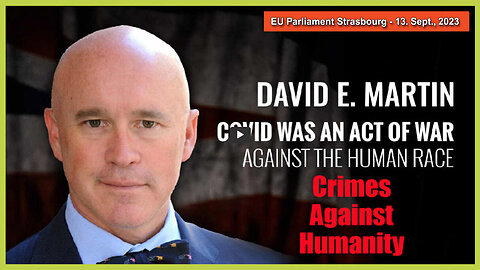 Dr. David Martin - EU Parliament Strasbourg - (9-13-2023)