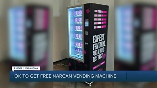 OK to Get Free Narcan Vending Machine