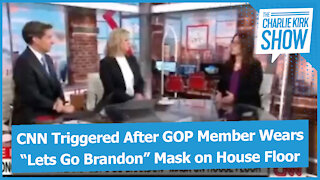 CNN Triggered After GOP Member Wears “Lets Go Brandon” Mask on House Floor