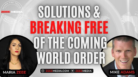 Mike Adams - Solutions & Breaking Free of the Coming World Order